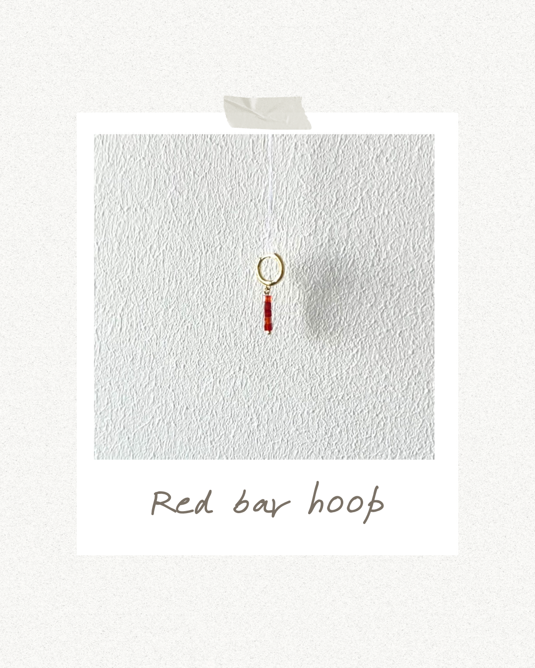 Red bar hoop