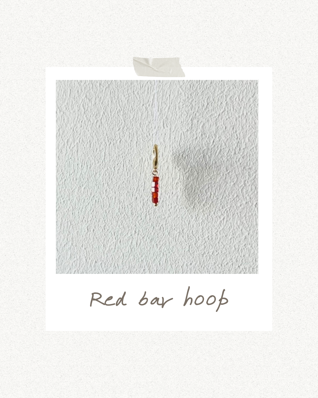 Red bar hoop